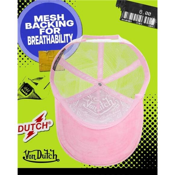 Unisex plush trucker hat snapback adjustable mesh back baseball cap curved bill - Picture 4 of 8